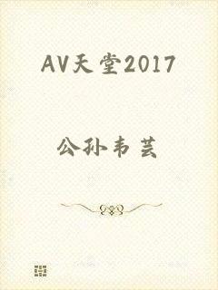 AV天堂2017